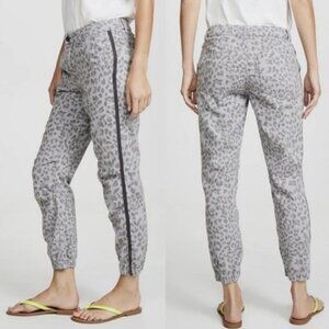 Sundry Gray Leopard Black Striped Soft‎ Comfy Joggers size 30